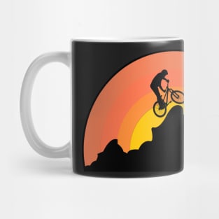 Mountain Biking Retro Mug